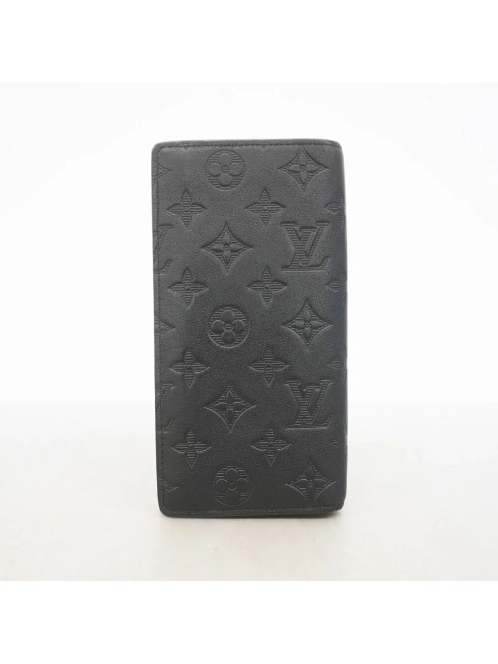 Louis Vuitton Wallet Monogram Shadow Portefeuille Brazza Black